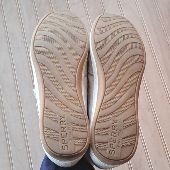 Sperry Classic Top-Sider Songfish Saffiano Leather Boat Shoes Lightweight - Picture 7 of 9